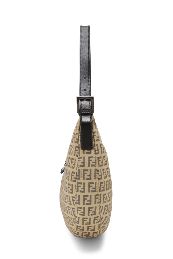 Beige Zucchino Canvas Shoulder Bag, , large image number 2