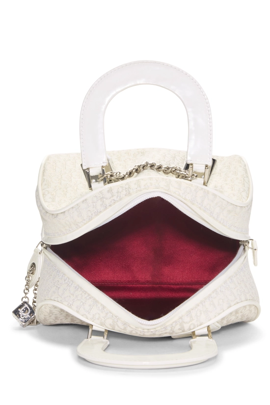 White Trotter Gambler Bowler Bag, , large image number 5