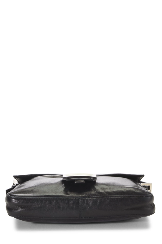 Black Leather Baguette, , large image number 4