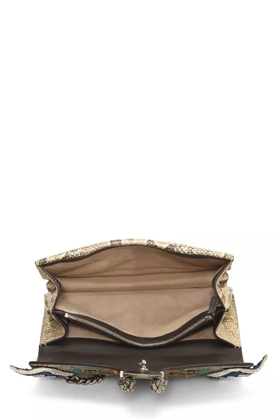 Multicolor Embroidered Dionysus Shoulder Bag Medium, , large image number 5