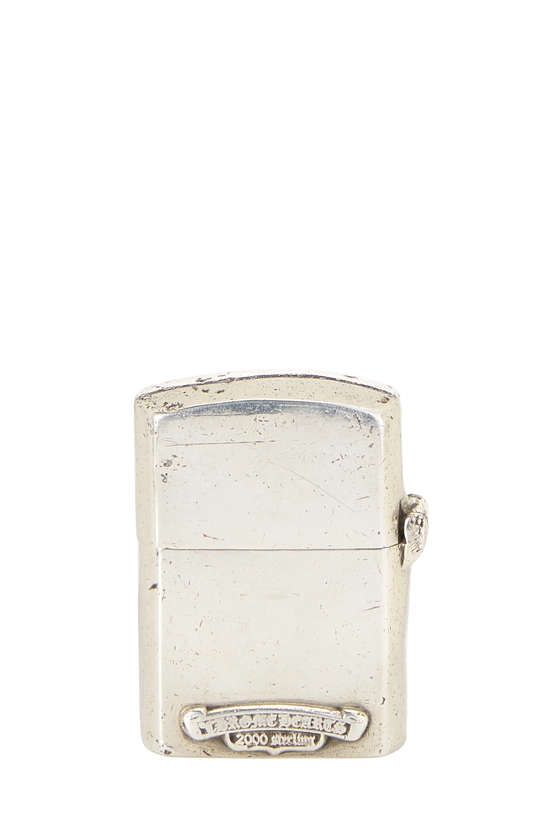 Sterling Silver Cross Zippo Lighter , , large image number 2