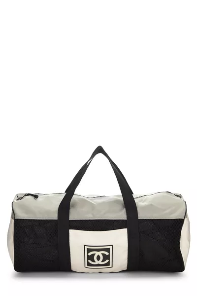 Black Mesh Sportline Duffle