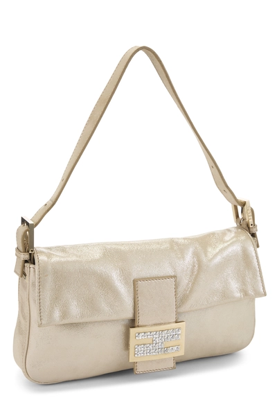 Metallic Gold Lurex Baguette , , large