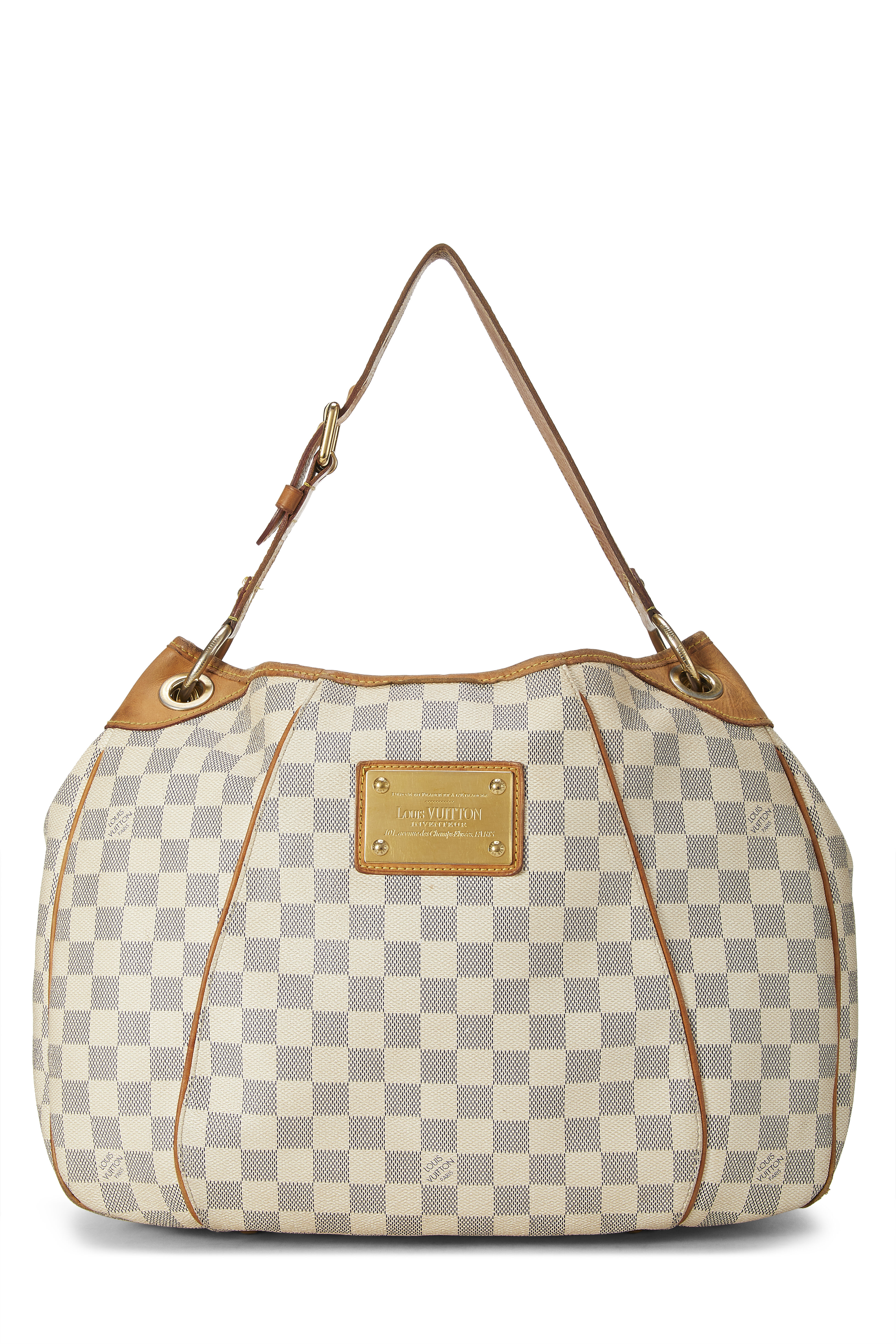 lv galliera damier azur