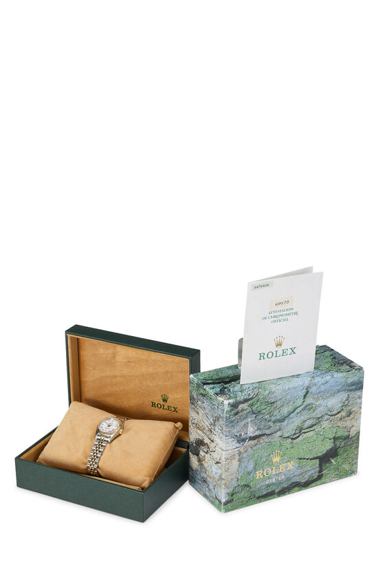 White Two-Tone Roman Datejust 69173 26mm, , large image number 1