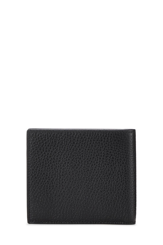 Black Leather Bifold Wallet, , large image number 2