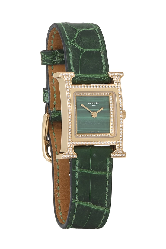 Vert Moyen Rose Gold Heure H Watch Small, , large image number 0