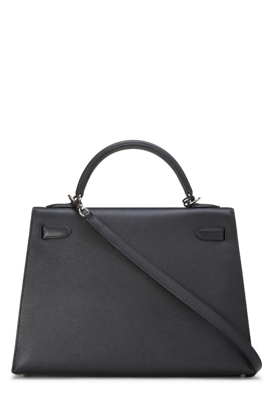 Black Epsom Kelly Sellier 32, , large image number 3