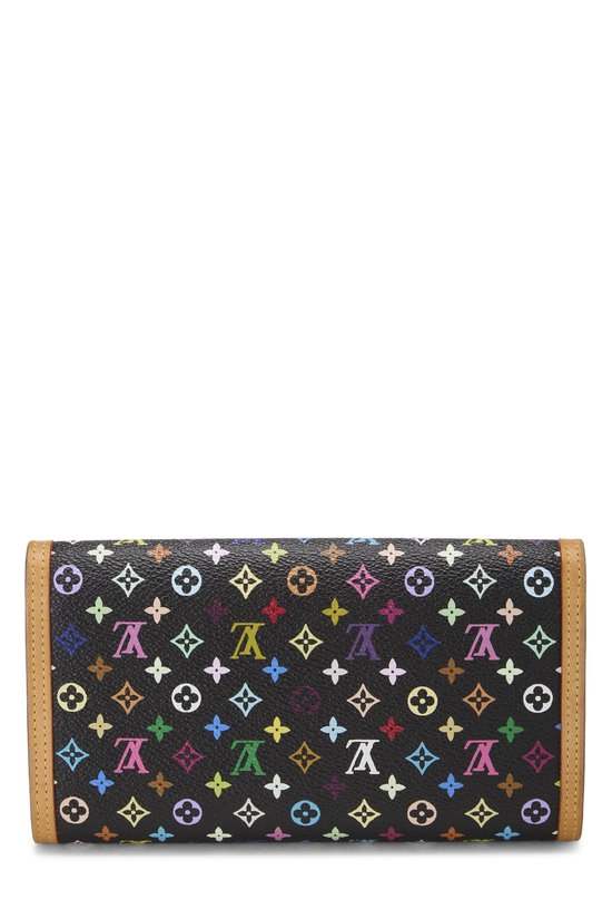 Takashi Murakami x Louis Vuitton Black Monogram Multicolore International, , large image number 2