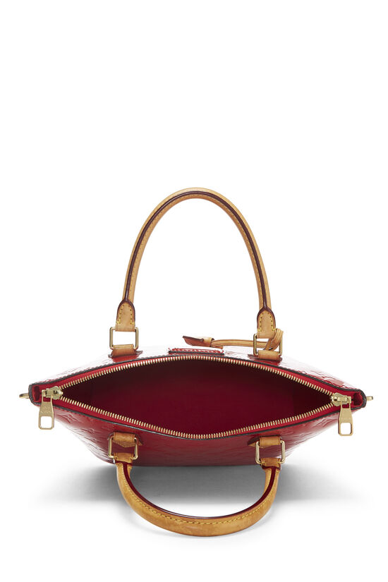 Louis Vuitton Cerise Monogram Vernis Alma Bb Bag