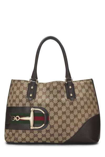 Original GG Canvas Hasler Tote