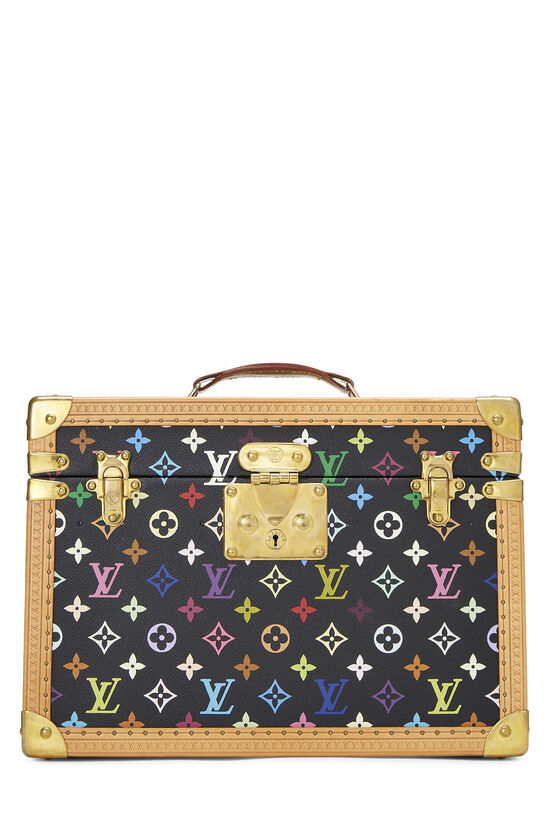 Louis Vuitton Keepall 45 Takashi Murakami Black Multicolor Monogram Travel  Bag