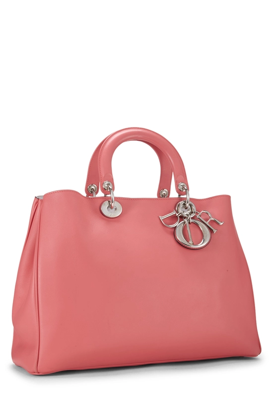 Pink Leather Diorissimo Large, , large image number 1
