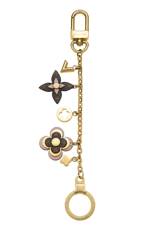 Multicolor Blooming Flowers Bag Charm, , large image number 0