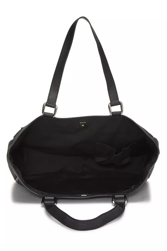Black GG Canvas Abbey Pocket Tote, , large image number 5
