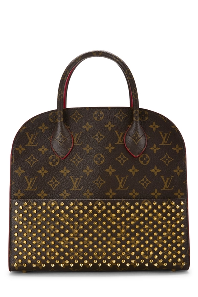 Louis Vuitton Christian Louboutin x Louis Vuitton Monogram Canvas Iconoclasts Shopping Bag