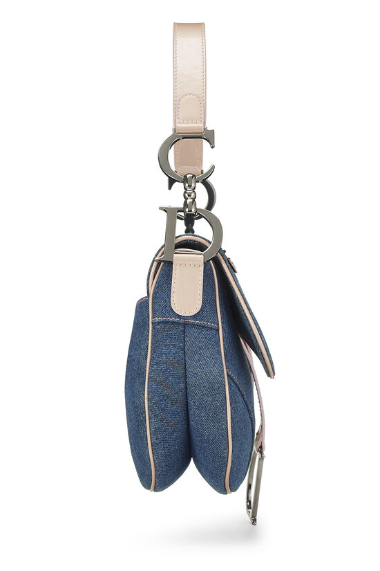 Blue Denim Saddle Bag, , large image number 2