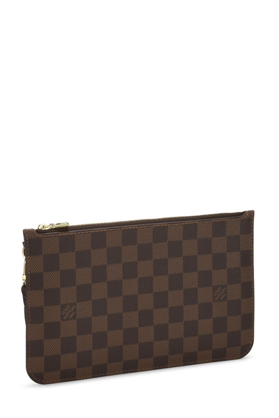 Damier Ebene Neverfull Pouch GM NM, , large
