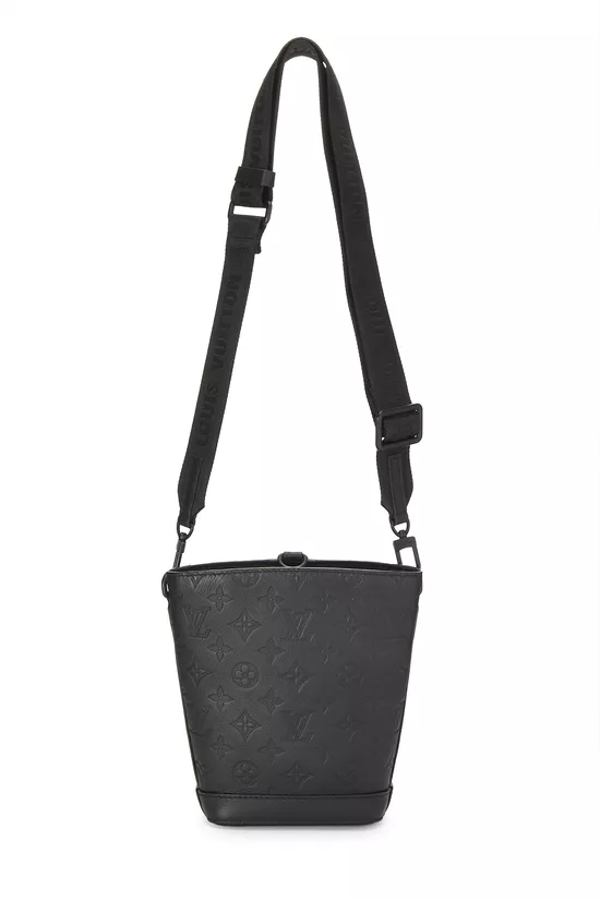 Black Monogram Shadow Noe Sling, , large image number 0