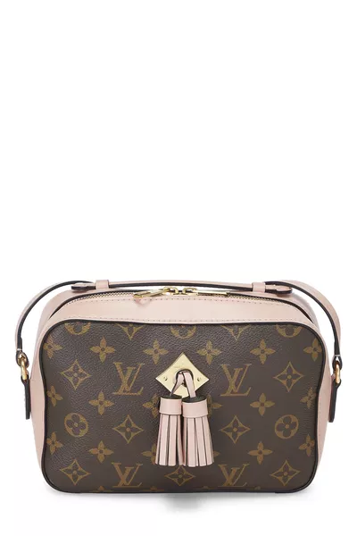 Louis Vuitton Pink Monogram Canvas Saintonge