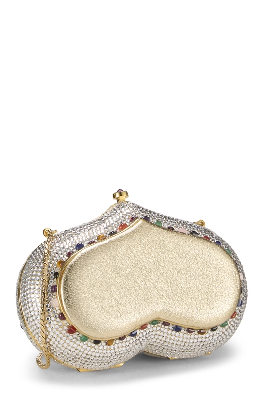 Gold Crystal Minaudiere, , large image number 1