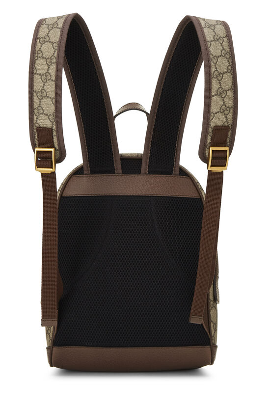 Brown GG Supreme Canvas Ophidia Backpack Small, , large image number 3
