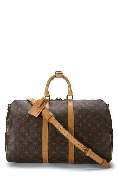 Monogram Canvas Keepall Bandouliere 45