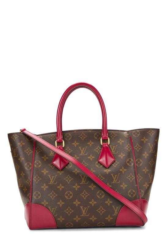 Burgundy Monogram Canvas Phenix MM, , large image number 2