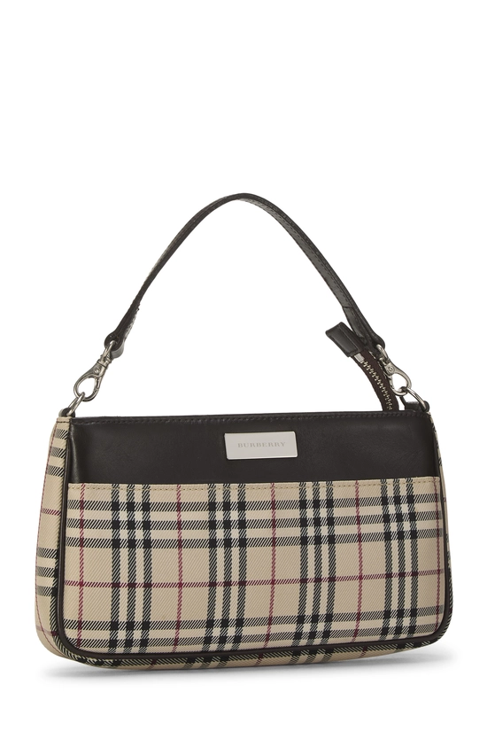 Brown House Check Jacquard Bag Small, , large image number 1