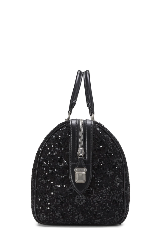Black Monogram Sequin Sunshine Express Speedy 30, , large image number 2