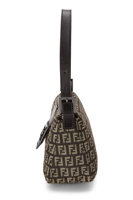 Brown Zucchino Canvas Shoulder Bag, , large image number 2