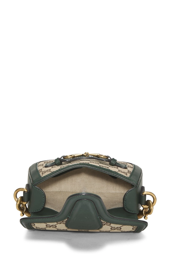 Green Original GG Canvas Lady Web Shoulder Bag Small, , large image number 5