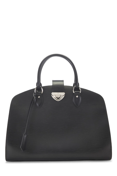 Louis Vuitton Black Epi Pont Neuf GM