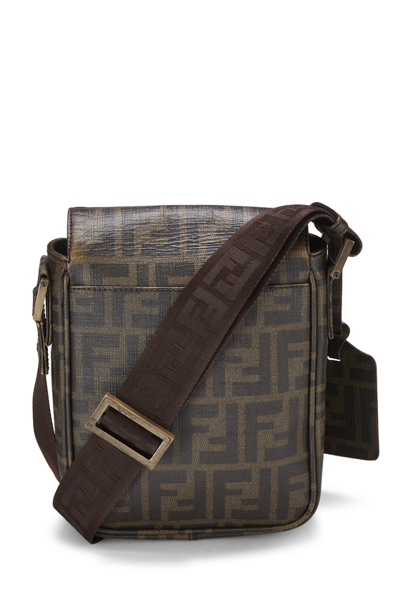 Brown Zucca Coated Canvas Messenger Small, , large image number 3