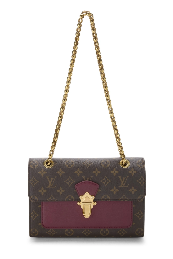 Purple Monogram Canvas Victoire, , large image number 0