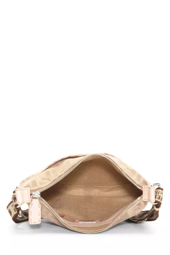 Pink Zucca Canvas Selleria Messenger, , large image number 5