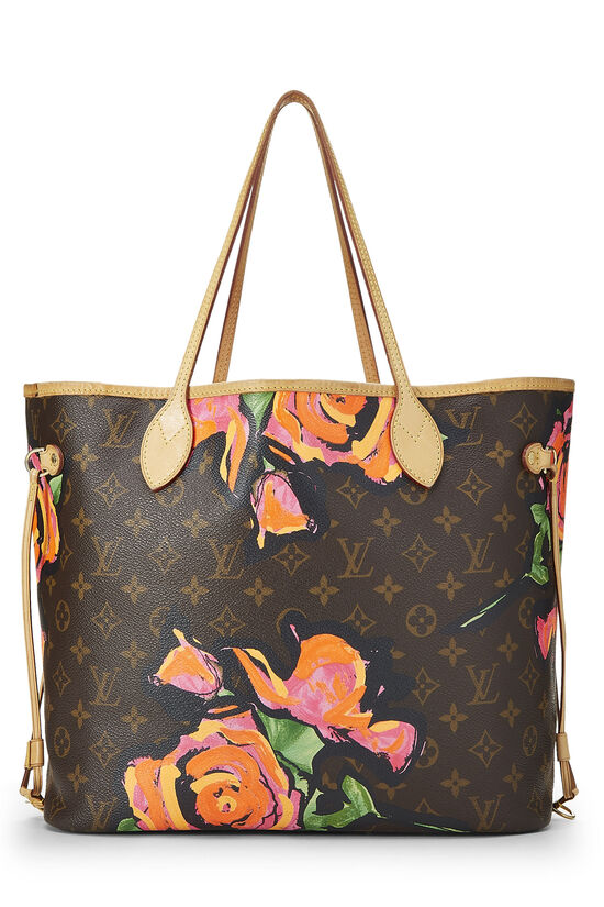 Stephen Sprouse x Louis Vuitton Monogram Canvas Roses Neverfull MM, , large image number 5