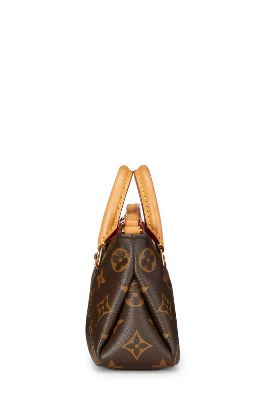 Louis Vuitton Nano Pallas Monogram Canvas Shoulder Bag
