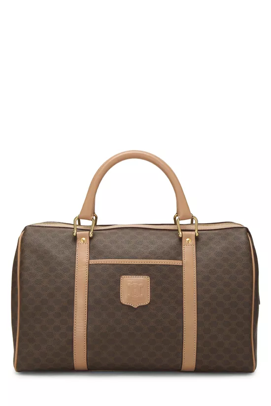 Brown Coated Canvas Macadam Boston, , large image number 0