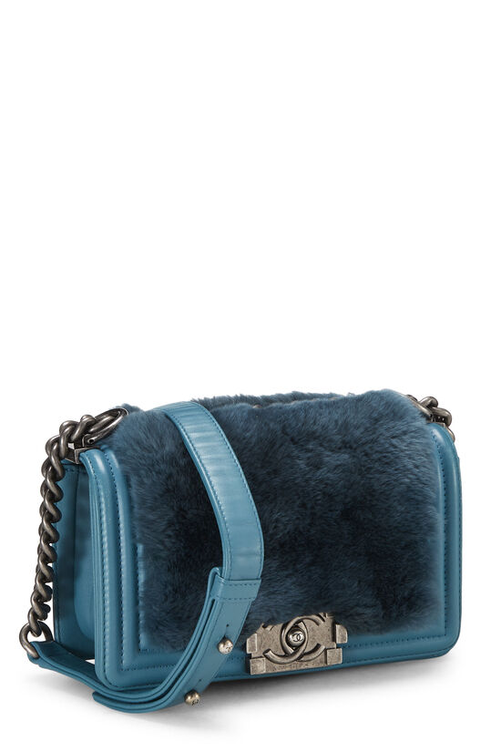 Blue Fur Boy Bag Small, , large image number 2