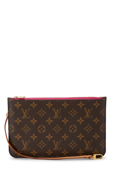 Monogram Canvas Neverfull Pouch MM NM