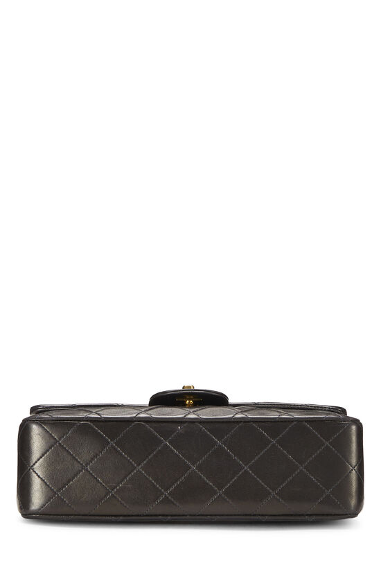Black Quilted Lambskin Classic Double Flap Small, , large image number 5