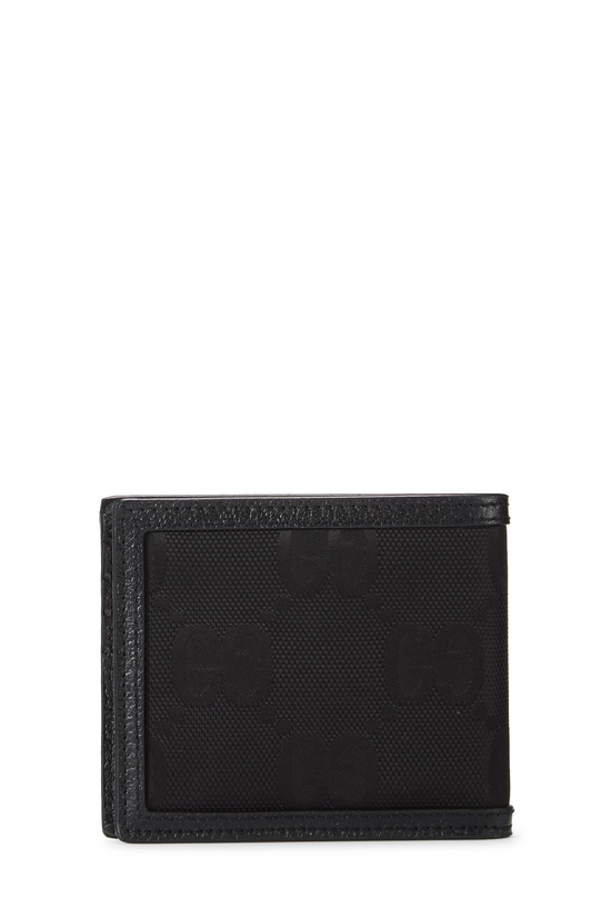 Black GG Nylon Off the Grid Bifold Wallet, , large image number 2
