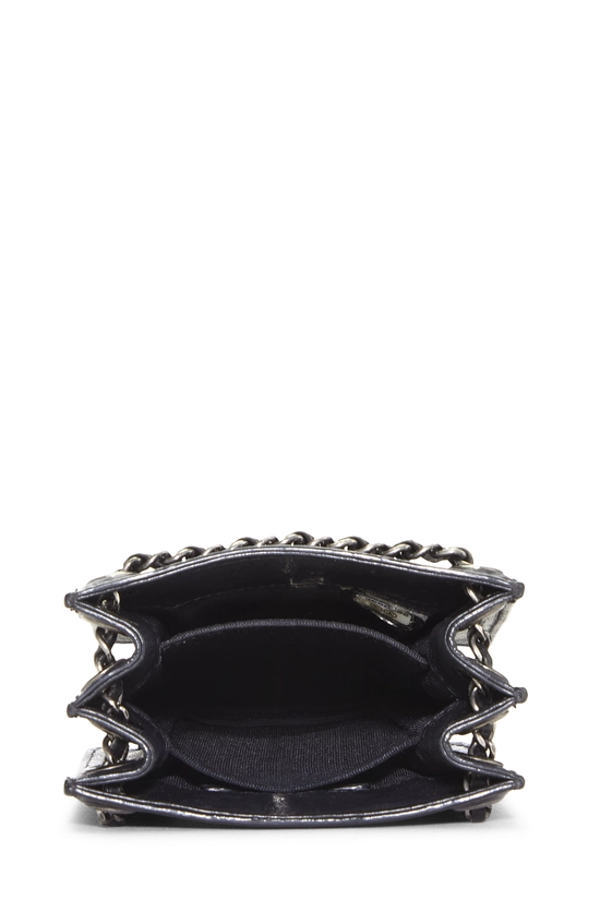 Black Calfskin Leather Smartphone Holder, , large image number 5