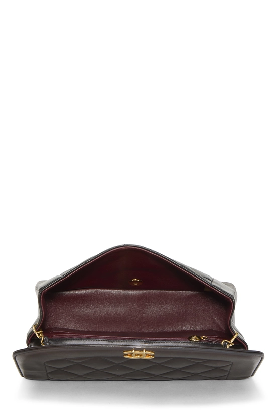 Black Quilted Lambskin Classic Flap Medium, , large image number 5