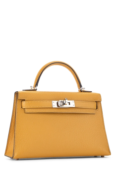 Moutarde Chevre Kelly Sellier 20 NM, , large