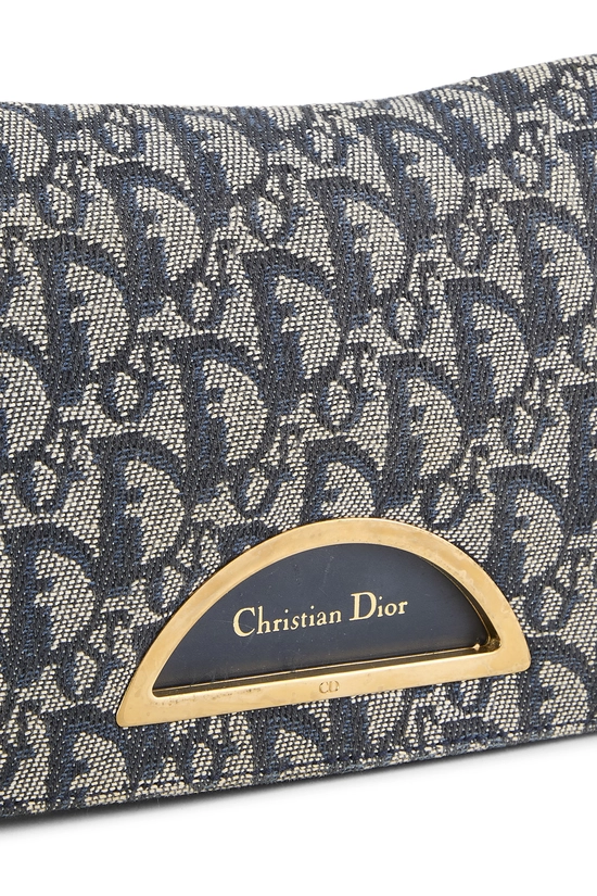 Navy Trotter Canvas Malice Shoulder Bag, , large image number 6