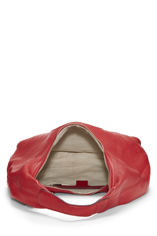 Red Leather Soho Hobo Large, , large image number 5