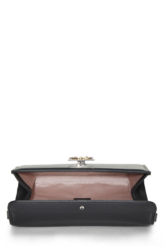 Black Leather Matisse Convertible Clutch, , large image number 5