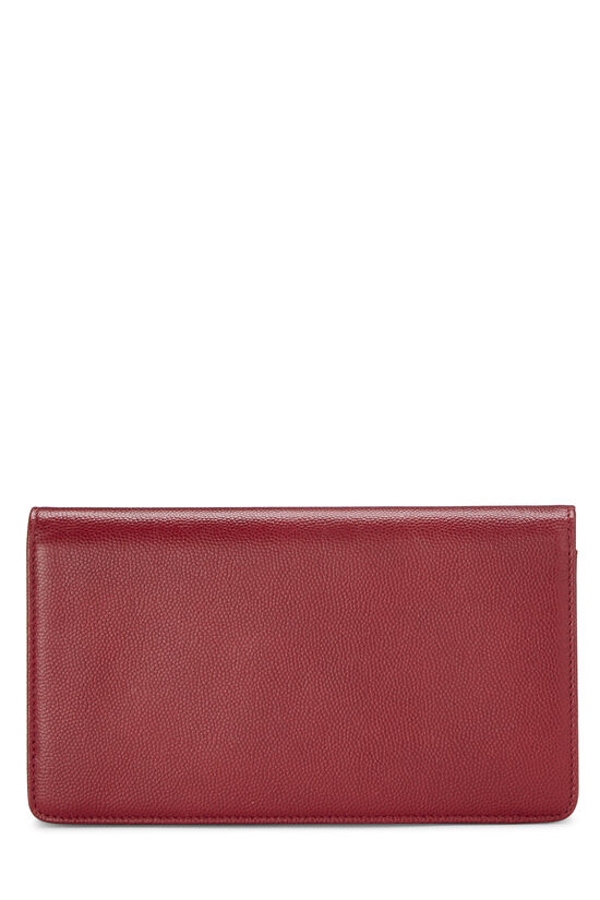 Red Caviar 'CC' Long Wallet, , large image number 3